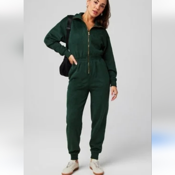 Fabletics Cozy Cord Onesie Size Small - Picture 12 of 12